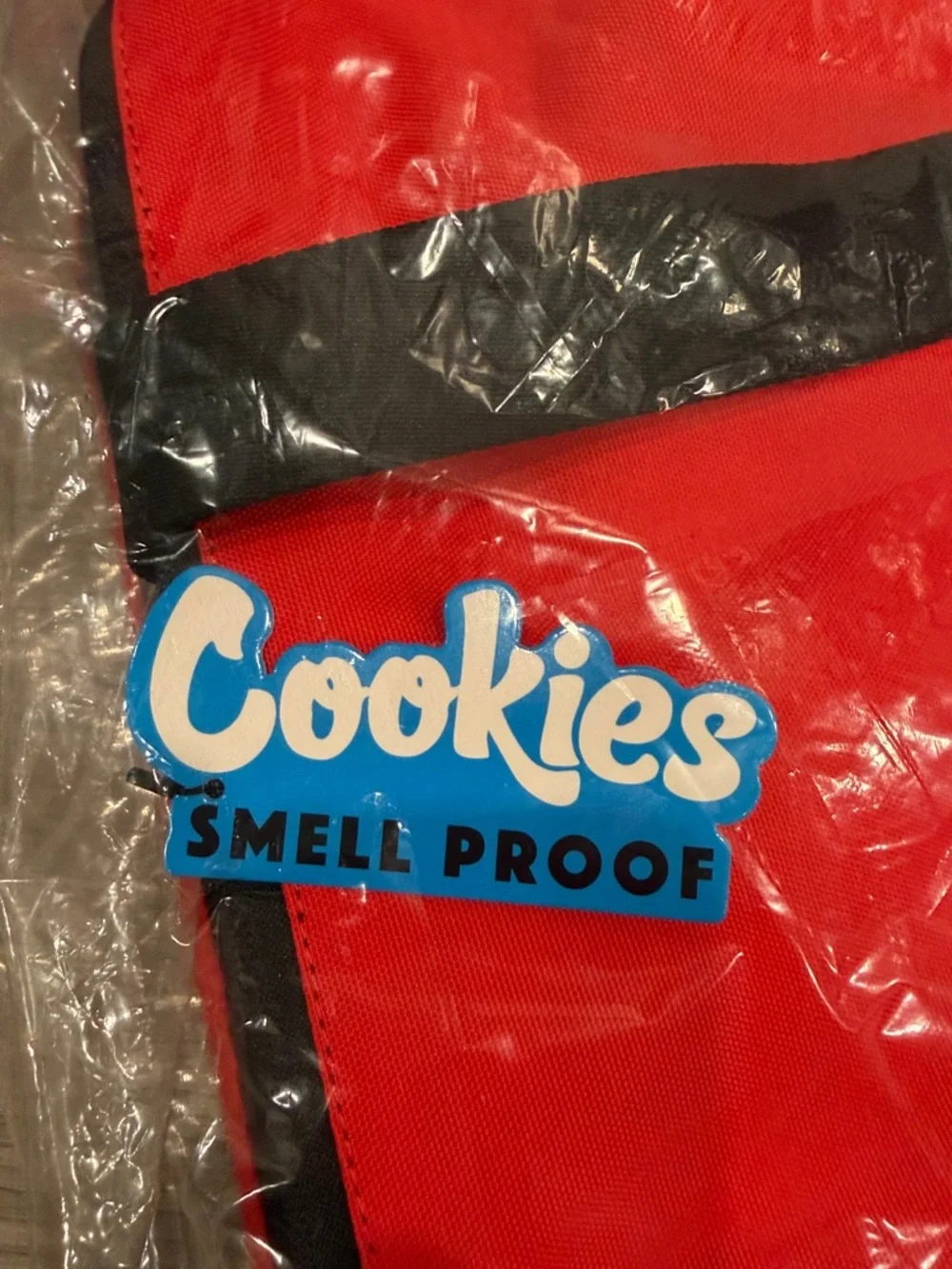 Red Cookies Explorer Smell Proof Duffle Bag